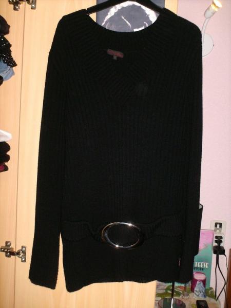 pull robe noir